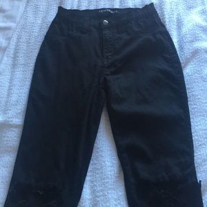 Super High Waisted Black Skinny’s